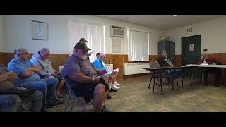 July 1 2024 Mount Jewett Borough Council Meeting [upl. by Trebeh]