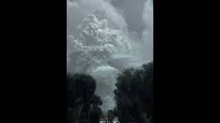 Large smoke cloud appears in the sky over San Bernardino USA [upl. by Rives484]