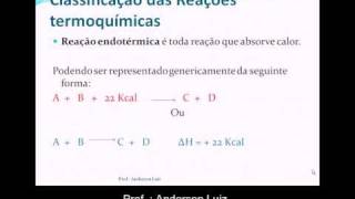 TermoquímicaAula01avi [upl. by Nasah]