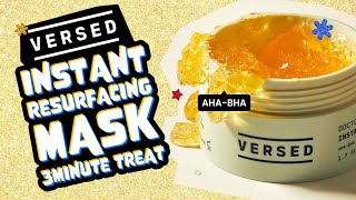 Teaser 14 days WITH VERSED Doctors Visit Instant Resurfacing Mask [upl. by Brynne]