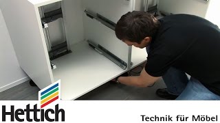 Easys by Hettich assembly inside a drawer cabinet [upl. by Wendell]