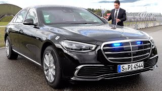 2024 Mercedes S Class GUARD V12  NEW S680 Full Review Armored Factory Drive Interior [upl. by Farand73]