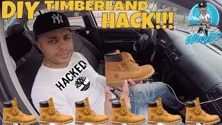 DO NOT BUY TIMBERLANDS UNTIL YOU WATCH THIS VIDEO  EASY TIMBERLAND TREE CUSTOM [upl. by Melisandra460]