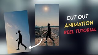 Cut Out Animation In VN video editor App tutorial  reel tutorial [upl. by Suehtomit239]