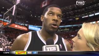 Joe Johnson on Brooklyn Nets defeating Toronto Raptors in Game 7 of NBA Playoffs [upl. by Mark]