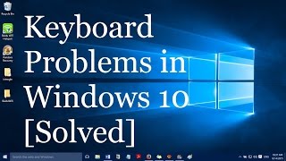 How to fix keyboard problems in windows 11 and 10 LaptopsDesktops [upl. by Damita]