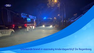 Uitslaande brand legt quot Oudequot Benesserschool in de as [upl. by Nova]