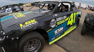 Power steering belt problems at Lucas Oil Speedway [upl. by Sletten497]