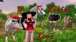 Můj křeček mi vybírá koně  Star Stable Online [upl. by Dorrie]