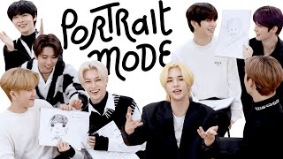 Which Member of Stray Kids Is the Best Artist  Portrait Mode  Harper’s BAZAAR [upl. by Aihsilat]