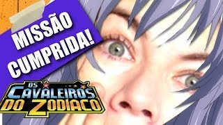 PROMESSA É DÍVIDA Nilce vê Cavaleiros do Zodíaco Ep 48 [upl. by Refotsirc]