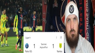 PSGNANTES 11 J13 DE LIGUE 1  FOUTAGE DE GUEULE [upl. by Gautious]