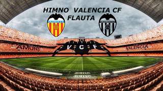 Himno Valencia CF Flauta FÁCIL con partitura [upl. by Phionna83]