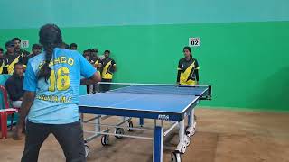 Table tennis womens finals 1st person3rd set Mangalore vs Hassan at Bidar Karnataka 2024 [upl. by Lurie]