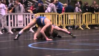 Josh Dula vs Micheal Whalen KY 2014 NHSCA SENIOR NATIONALS [upl. by Jeanelle]