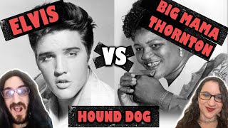 SHOCKED hearing the ORIGINAL Hound Dog Elvis vs Big Mama Thornton REACTION [upl. by Ekud]