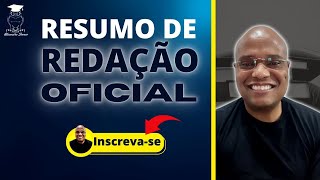 Resumo sobre REDAÇÃO OFICIAL  Não vá para a sua prova sem ver essas dicas [upl. by Staten]