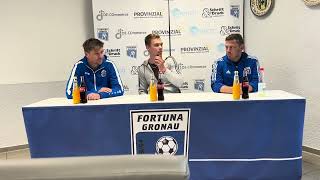 Pressekonferenz nach Fortuna Gronau vs SF Ammeloe Das Spiel endete 61 [upl. by Lada]