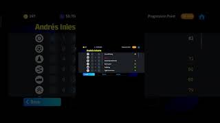 Andres Iniesta Best Training Guide Tutorial । efootball efootball efootball2025efootballtraining [upl. by Files198]