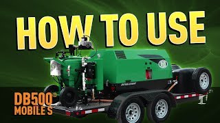 How To Use The DB500 Mobile S  Dustless Blasting Academy [upl. by Attelrak642]