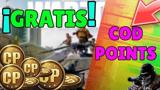 Como Conseguir CP MONEDAS CoD POINTS GRATIS en WARZONE [upl. by Orran]