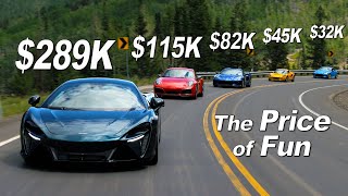 McLaren 911 Corvette Lotus amp GR86 – What’s the Price of Driving Fun  Everyday Driver [upl. by Aihceyt]