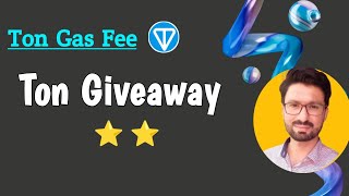 Toncoin Free Gas Fees  Toncoin Giveaway  Toncoin Earn Online QamarZiaAli [upl. by Melisa]