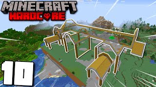 Starting My New MEGA BASE  Minecraft Hardcore  Episode 10 [upl. by Pamella613]