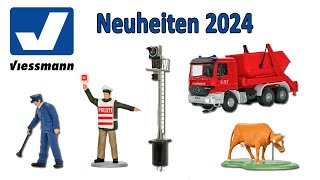 Viessmann Neuheiten 2024  Spur H0 und N [upl. by Lemyt]