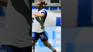 Haaland Skills amp Goal shorts [upl. by Aivin]