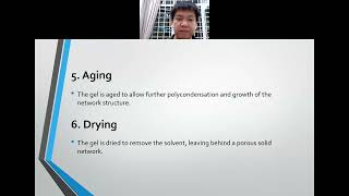 sol gel method presentation video S67726 [upl. by Itnuahsa]