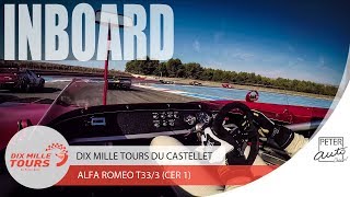 AMAZING SOUND Alfa Romeo T333 on board with Sam Hancock at the Paul Ricard Circuit [upl. by Sydelle]