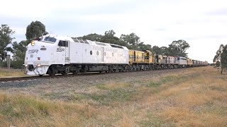 SSR Grain Train Cootamundra to Ardlethan [upl. by Eel488]