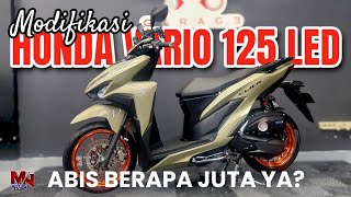 Review Modifikasi Vario 125 Daily Use  Modal Bersih Berani Tampil  MNVLOG [upl. by Ahsiral]