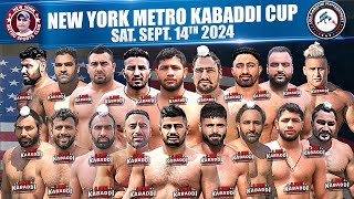 LIVE  New York Metro Kabaddi Cup 2024  USA Kabaddi [upl. by Ky453]