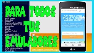 Las mejores paginas para descargar Roms para todos tus emuladores [upl. by Adnuhsat725]