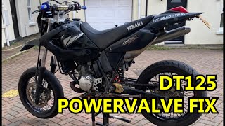 Diagnosing and Fixing DT125 Powervalve  Yamaha YPVS English [upl. by Tenenbaum192]