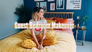 GUEST BEDROOM MAKEOVER  BEFORE amp AFTER  AD [upl. by Odarbil]