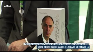 Livro sobre Marco Maciel é lançado no Senado [upl. by Nujra]