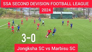 SSA Second Devision football League Jongksha SC vs Marbisu SC 141024 Match Highlights football [upl. by Annawd831]