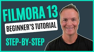 How to use Wondershare Filmora 13 to Edit Videos  Beginners Tutorial [upl. by Ainer314]