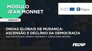 JEAN MONNET  Ondas Globais de Mudança Ascensão e Declínio da Democracia [upl. by Sidnee]