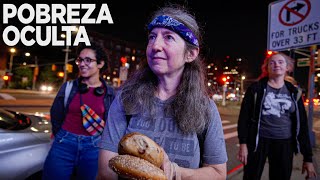 ¡NUEVA YORK cada vez MÁS POBRE 🇺🇸 GENTE que BUSCA COMIDA en la BASURA [upl. by Ongun]