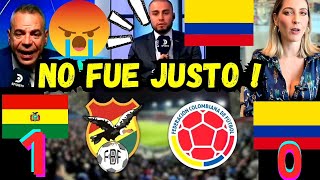 COLOMBIANOS LLORAN X BOLIVIA VS COLOMBIA  MUY TRISTES X PERDER VS BOLIVIA NOS HUMILLARON [upl. by Ahseetal]