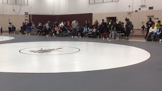 Lockport girls wrestling vs Plainfield Central and Minooka Tri [upl. by Jair768]