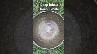 1 Minute Focus Break Zen Meditation Room Tibetan Singing Bowls Deep Inhale Deep Exhale for PEACE [upl. by Anavas]