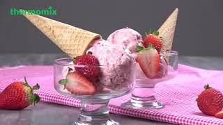 Strawberry Ice Cream Thermomix® Singapore [upl. by Yreva255]