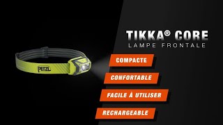 Présentation de la lampe frontale Petzl Tikka Core [upl. by Kidder450]