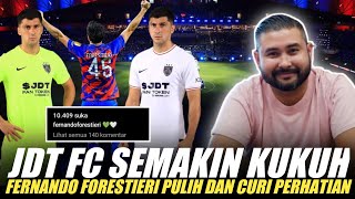 🔴Alhamdulillah Fernando Forestieri Pulih dan Curi Perhatian JDT FC Semakin Kukuh [upl. by Isidro421]