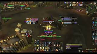 Ret Paladin 2v2 Arena  Church  DiscRet  VS Affli Lock and Disc Priest [upl. by Shirlie]